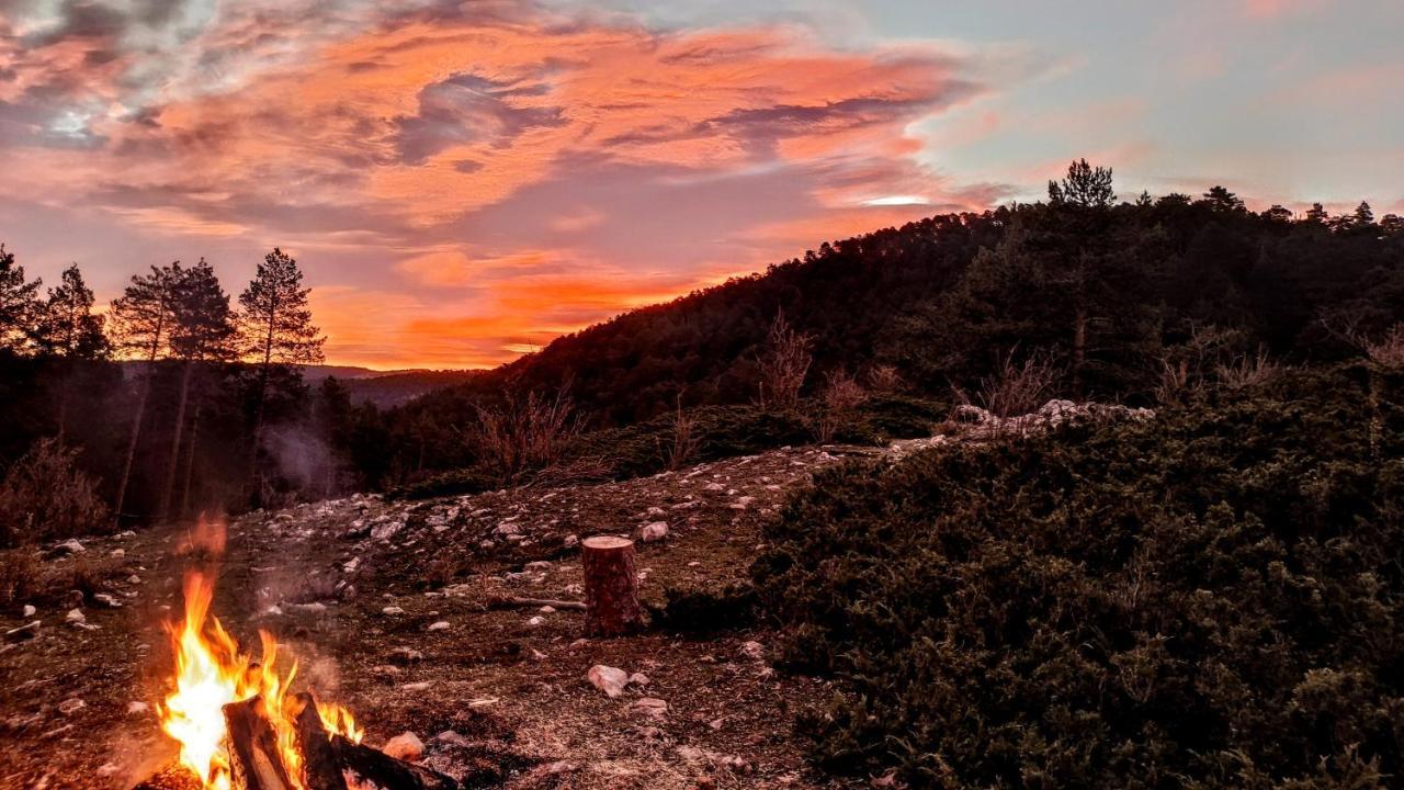 Alojamiento Rural Los Gancheros Tragacete Bagian luar foto